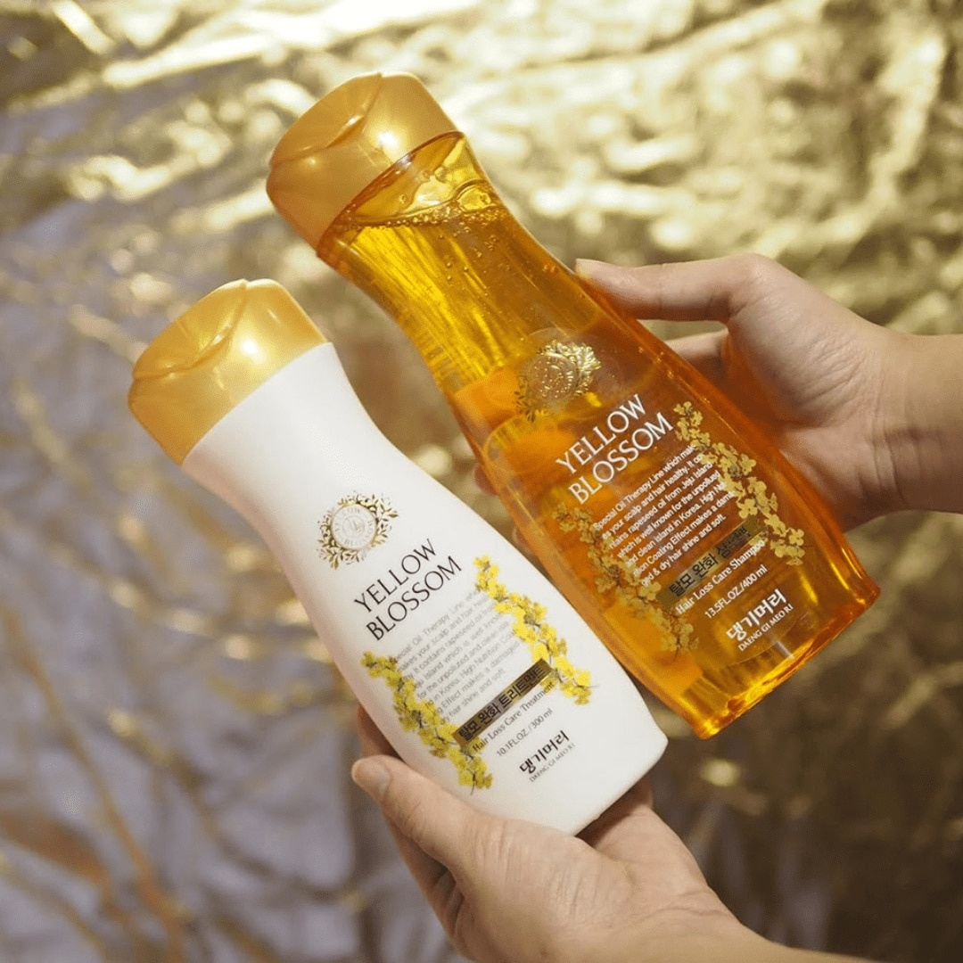 DAENG GI MEO RI, Yellow Blossom Hair Loss Care Treatment, tratament împotriva căderii, 300 ml - 1 | YEO