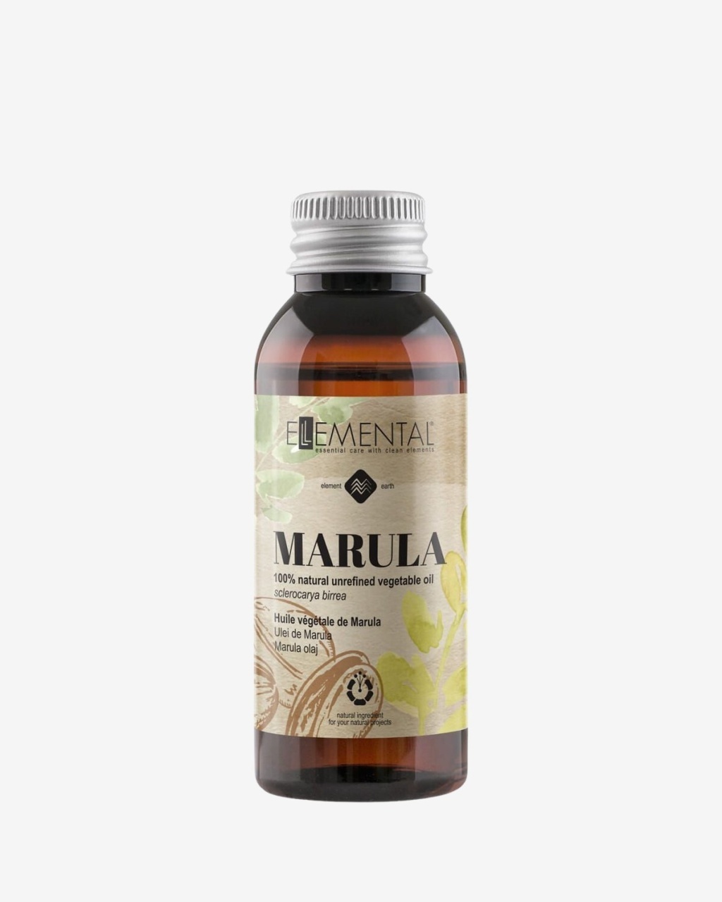 Ellemental, Ulei de Marula, 50 ml