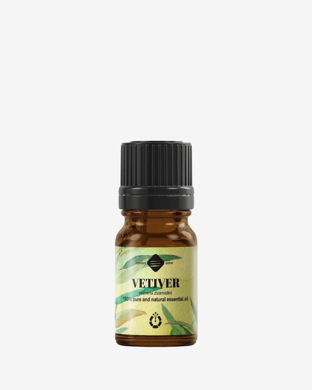Ellemental, Ulei esențial de Vetiver, 5 ml