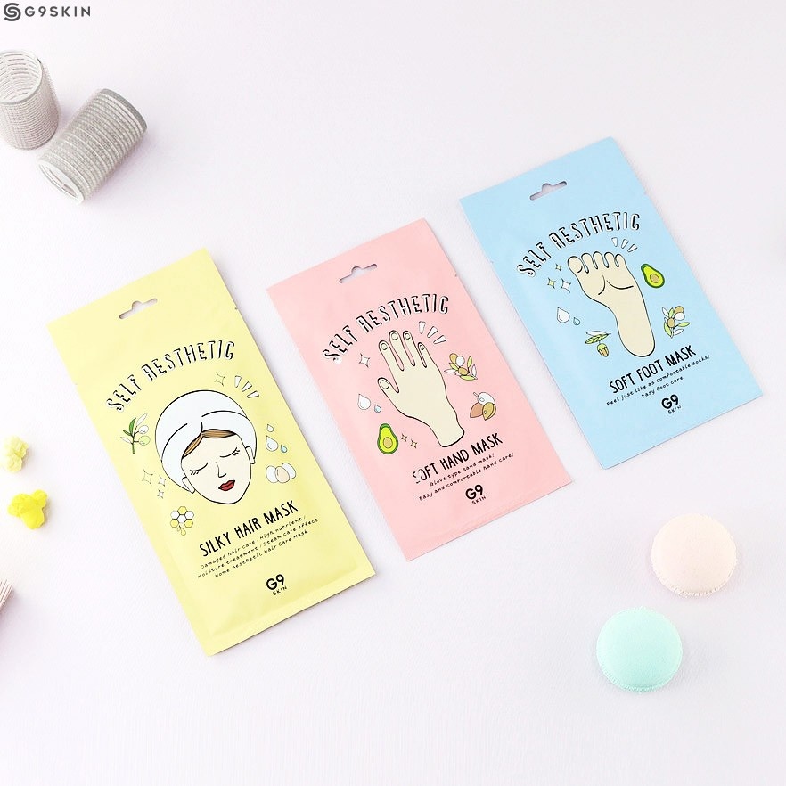G9SKIN, Hand Mask Self Aesthetic Soft Hand Mask, mască de maini, 9 g - 3 | YEO