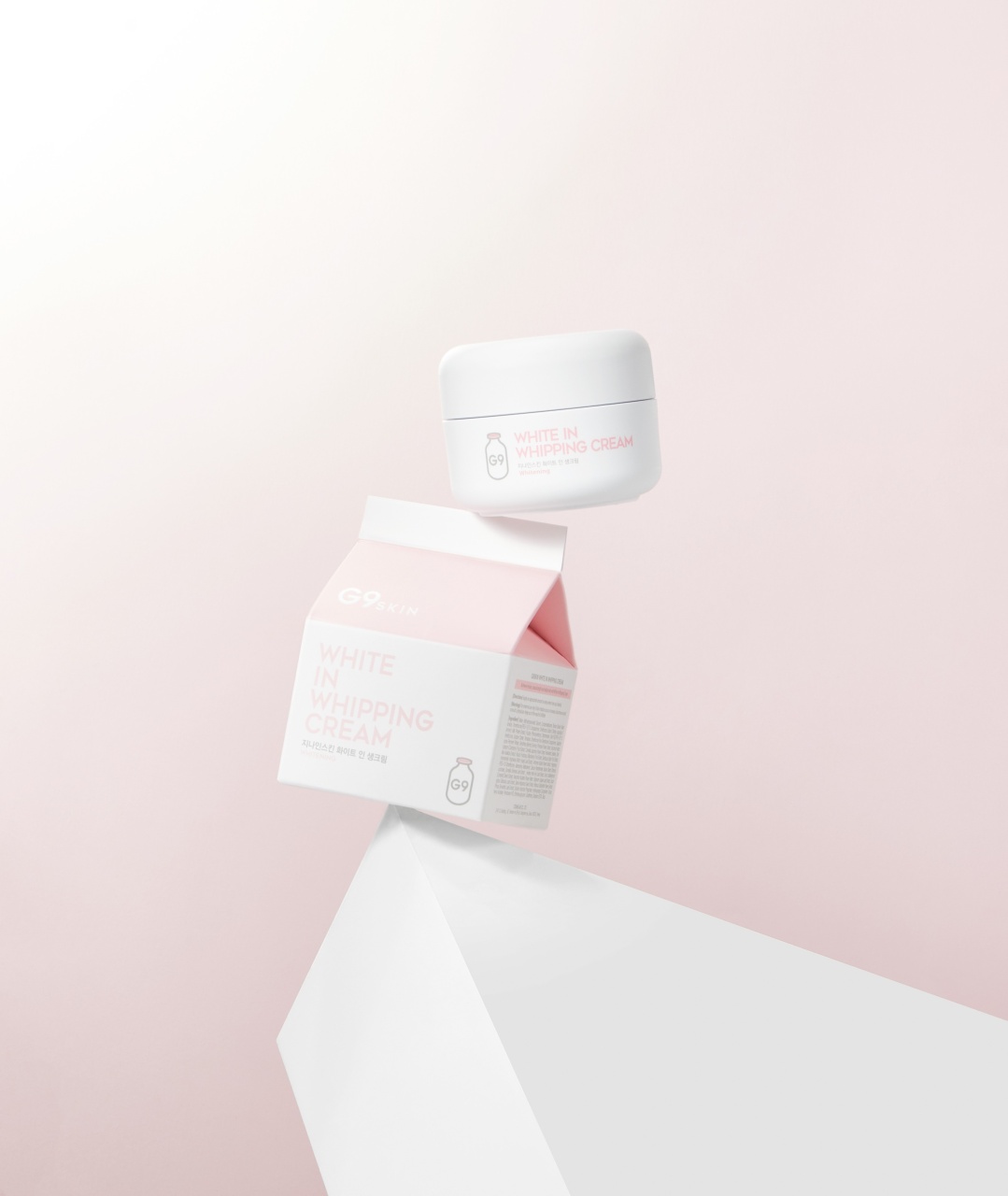 G9SKIN, Toning cream White In Milk Whipping Cream, cremă de tonifiere, 50 g - 3 | YEO
