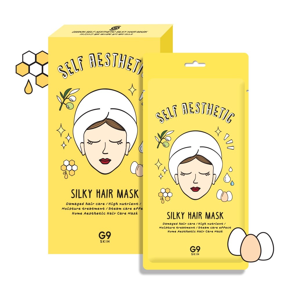 G9SKIN, Weaving Hair Mask Self Aesthetic Silky Hair Mask, mască de păr, 30 g - 1 | YEO