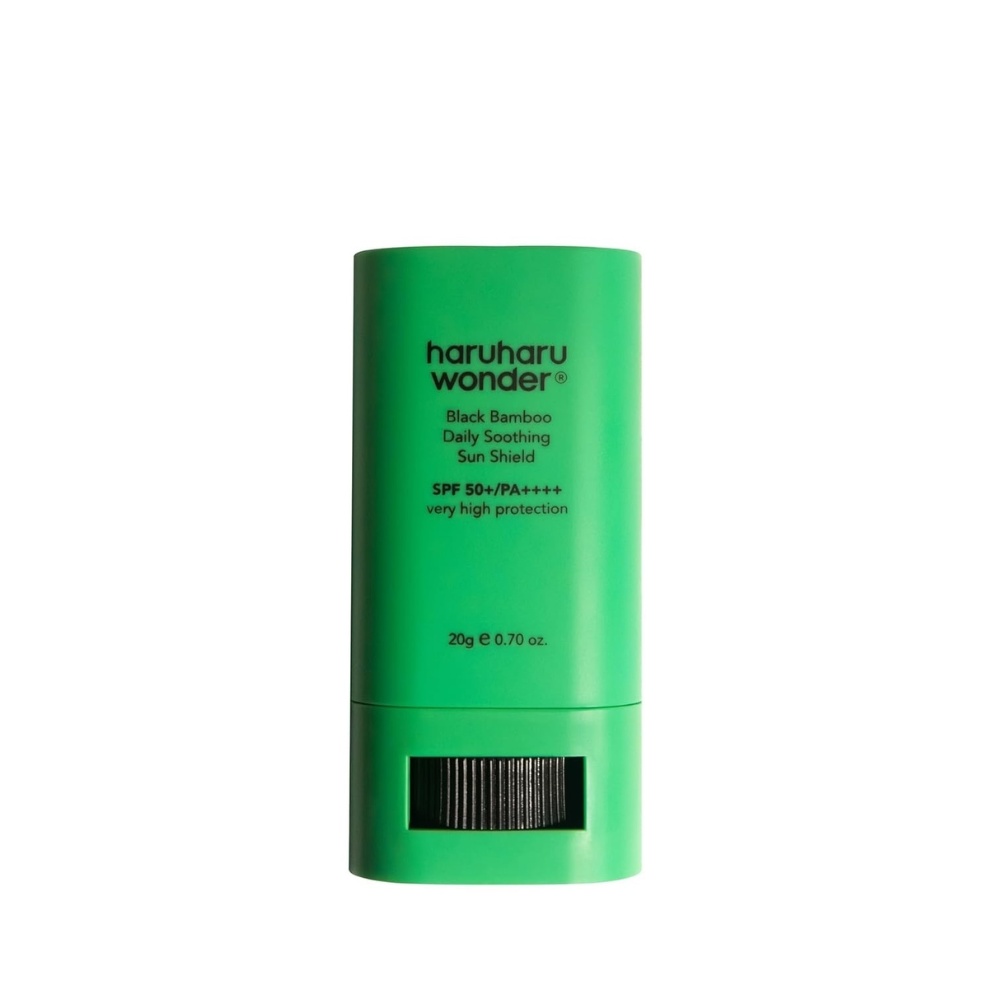 Haruharu Wonder, Black Bamboo Daily Soothing Sun Shield, protecție solară, 20 g