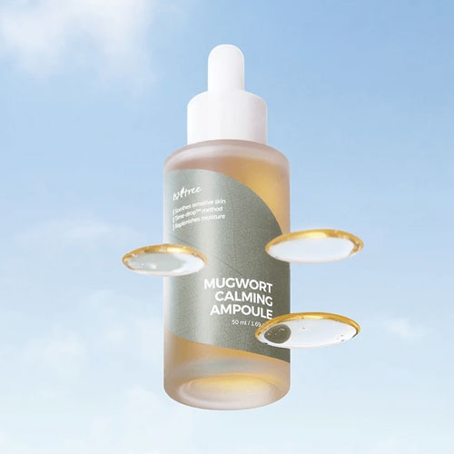ISNTREE, Mugwort Calming Ampoule, ser calmant , 50 ml