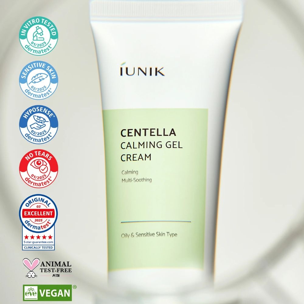 IUNIK, Centella Calming Gel Cream, gel-cremă calmanta, 60 ml - 2 | YEO