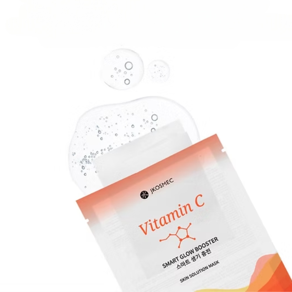 Jkosmec, Skin Solution Vitamin C Mask, mască cu vitamina C, 25 ml