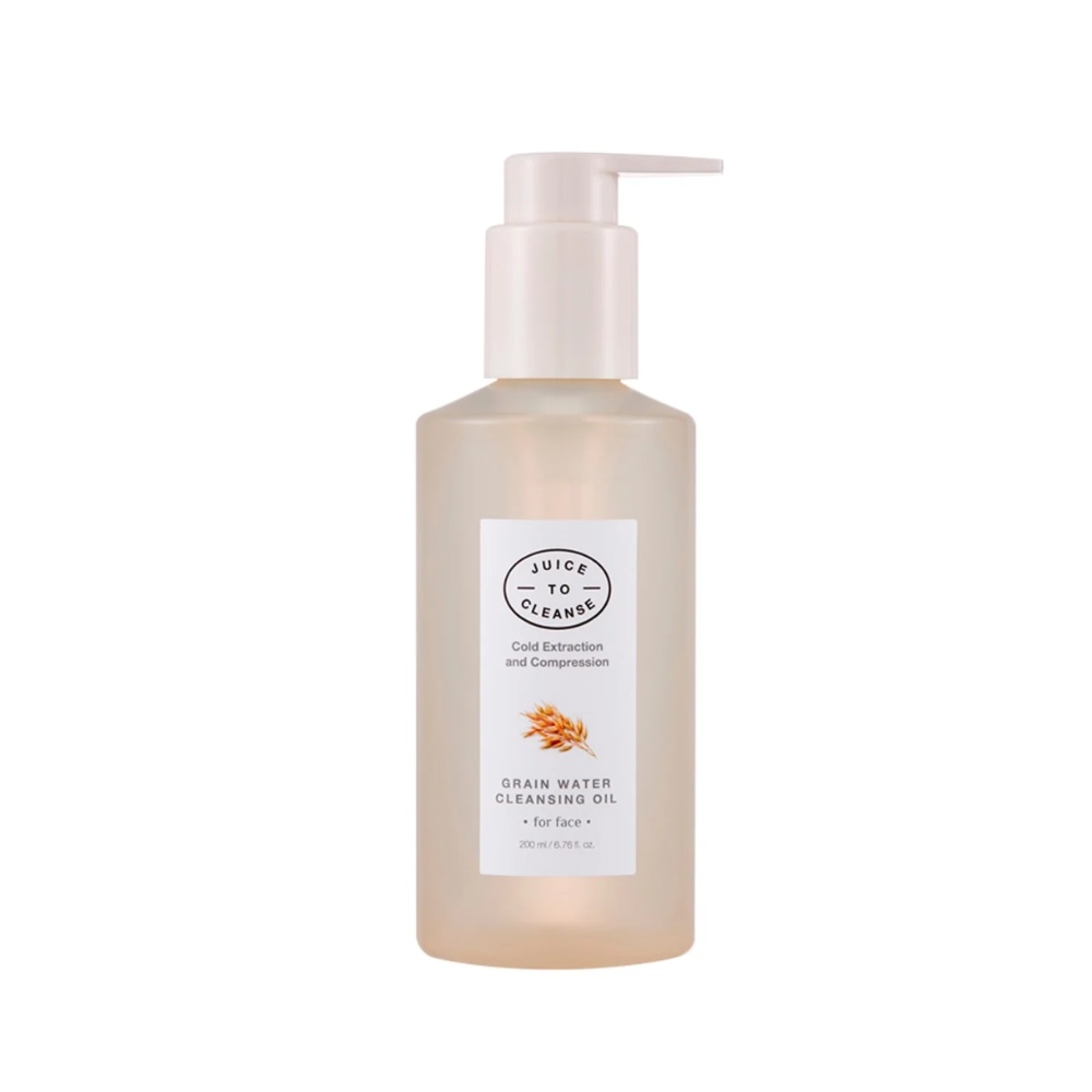 Juice to Cleanse, Grain Water Cleansing Oil, ulei de curățare, demachiant, 200 ml