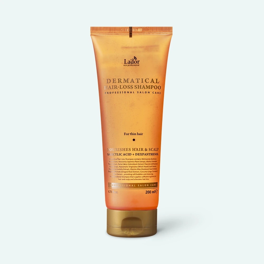 LA´DOR, Dermatical Hair- Loss Shampoo (For Thin Hair), șampon împotriva căderii, 200 ml