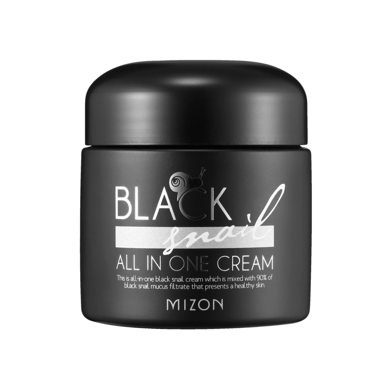 MIZON, Black Snail All In One Cream, cremă cu extract de melc, 75 ml
