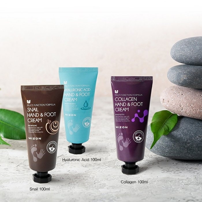 MIZON, Hyaluronic Hand and Foot Cream, cremă pentru mâini si picioare, 100 ml