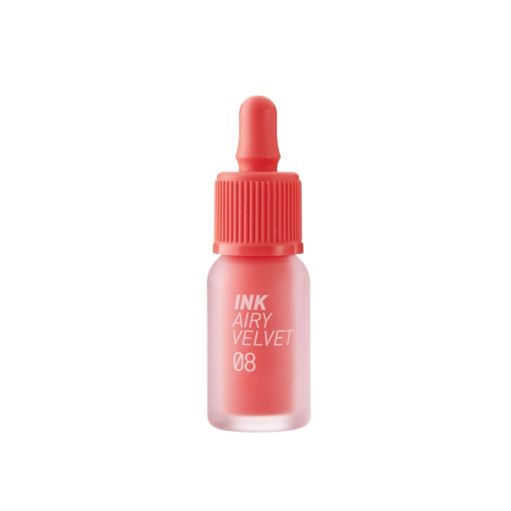 PERIPERA, Ink Airy Velvet 08 Pretty Orange Pink, ruj de buze, 4 g