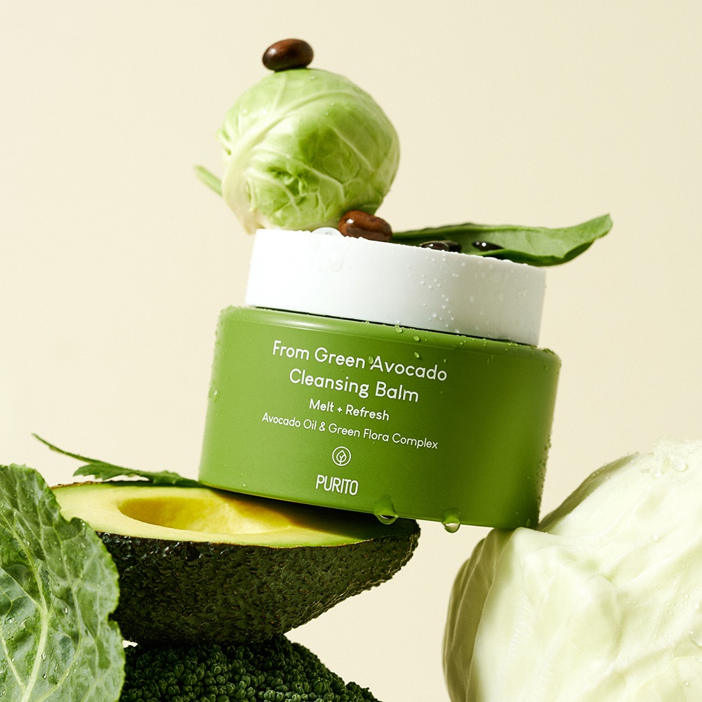 PURITO SEOUL, From Green Avocado Cleansing Balm, balsam de curatare, 100 ml - 2 | YEO