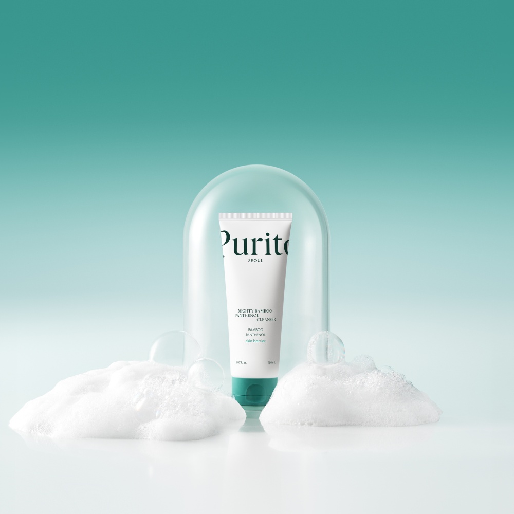 PURITO SEOUL, Mighty Bamboo Panthenol Cleanser, gel de curatare, 150 ml - 1 | YEO