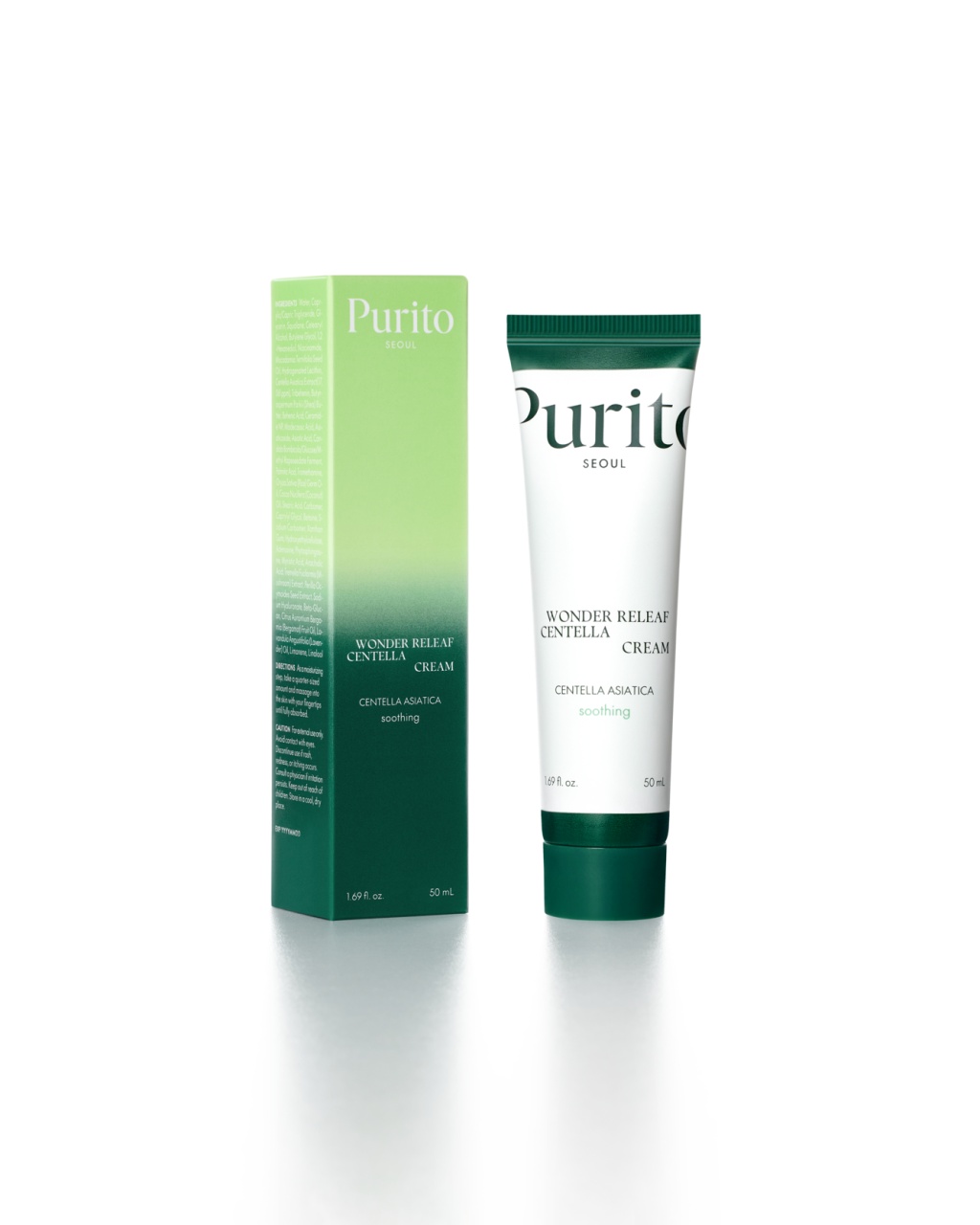 PURITO SEOUL, Wonder Releaf Centella Cream, crema pentru ten , 50 ml - 2 | YEO