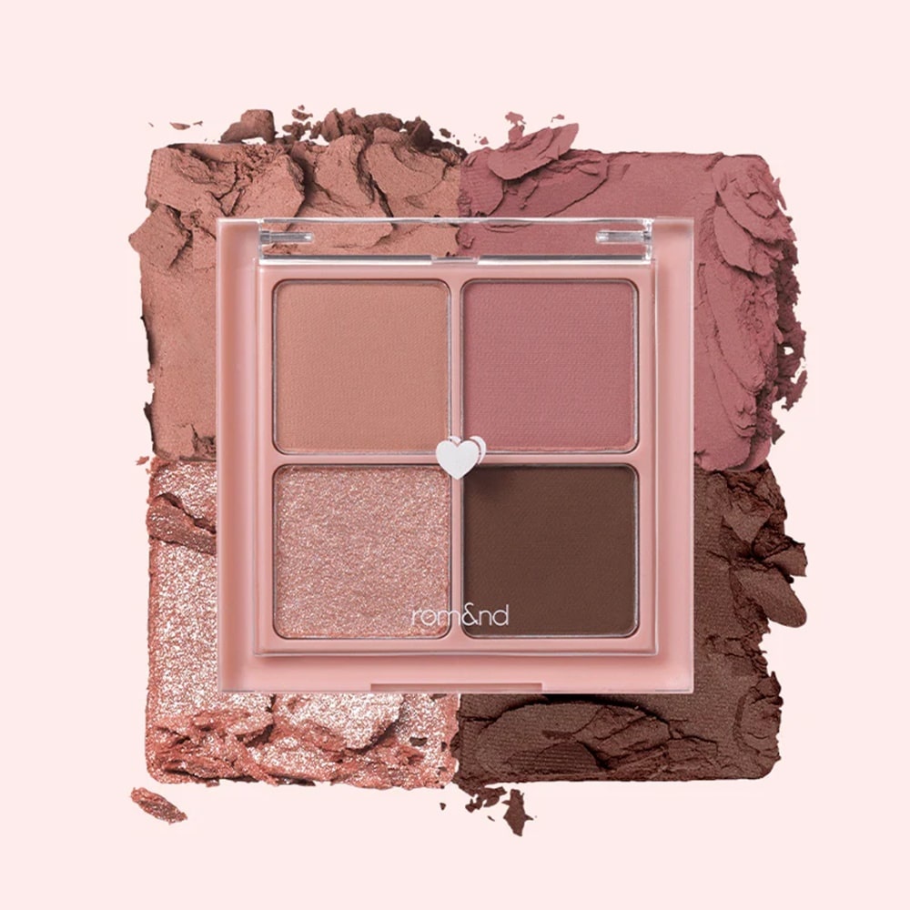 Rom&amp;nd, Better Than Eyes - Eye Shadow Palette - 02 Dry Rose , fard de pleoape , 6.5 g