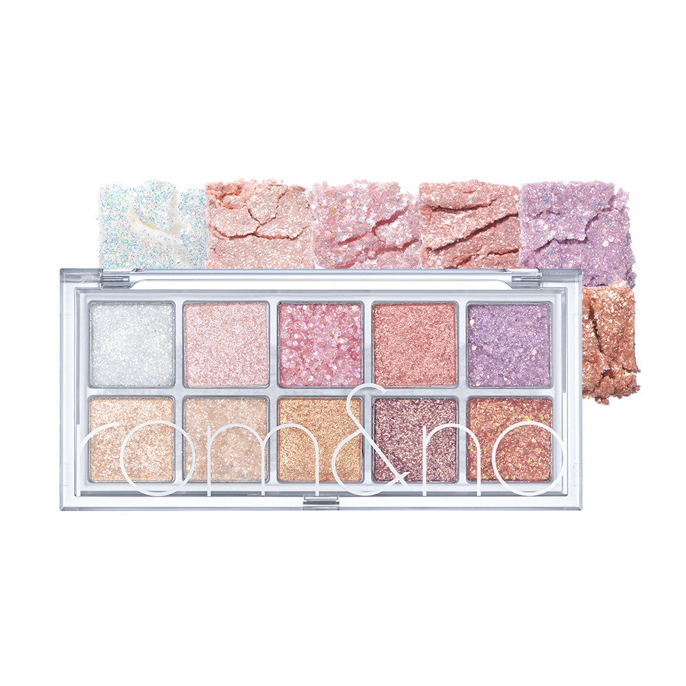 Rom&nd, Better Than Palette - Eye Shadow Palette - 00 Light & Glitter Garden, fard de pleoape , 8 g