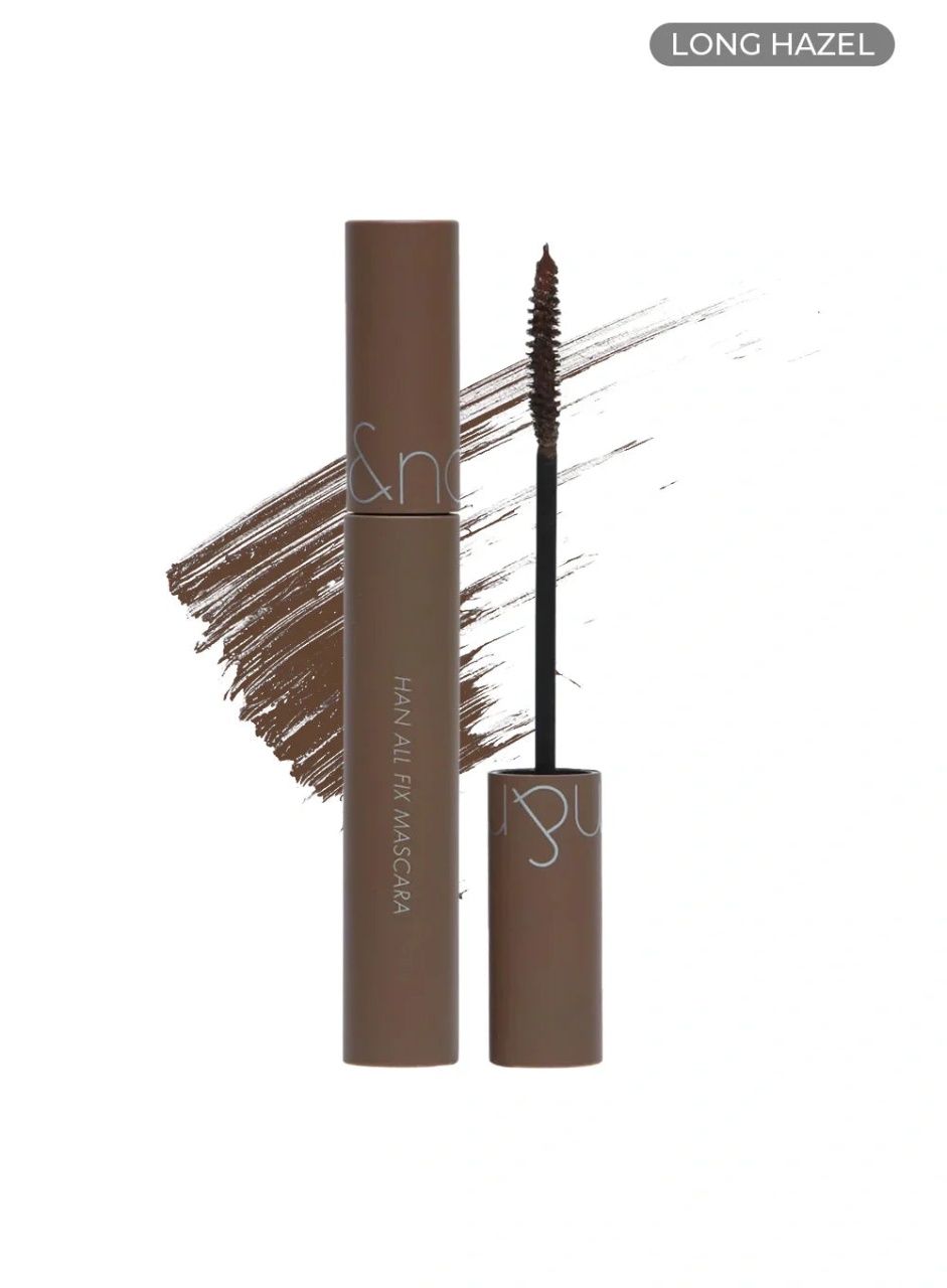 Rom&amp;nd, Han All Fix Mascara - Mascara - 03 Hazel, mascara rezistentă la apă, 7 g
