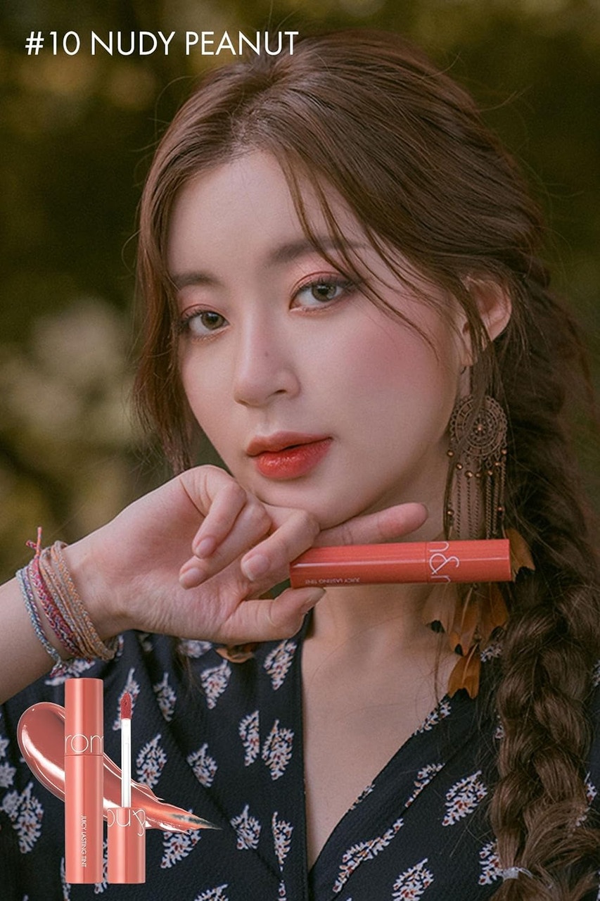 Rom&nd, Juicy Lasting Tint Autumn Series - Lip Tint - 10 Boring Peanut , gloss de buze , 5.5 g - 2 | YEO