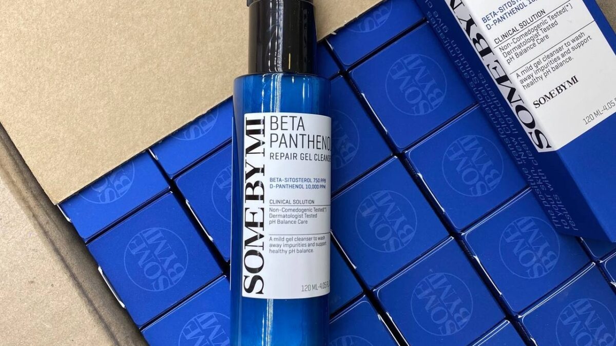 SOMEBYMI, Beta Panthenol Repair Gel Cleanser, gel de curățare, 120 ml