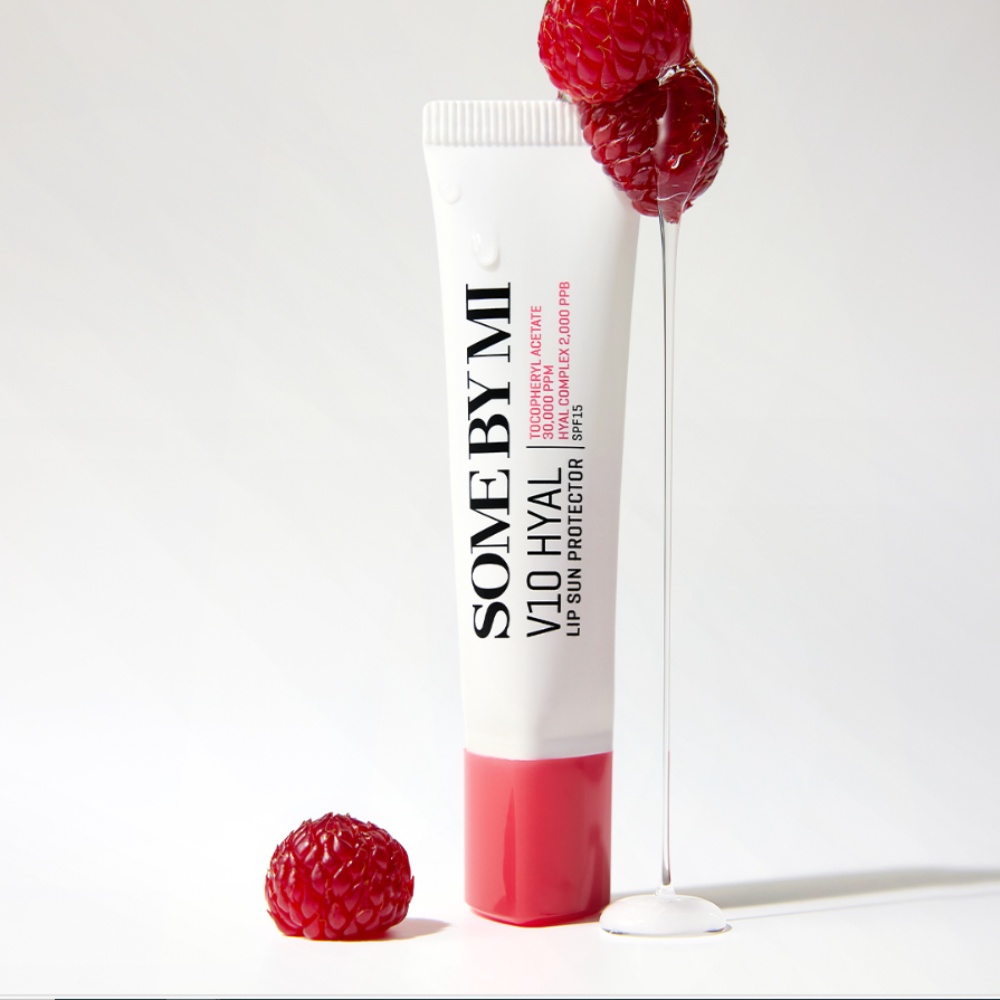 SOMEBYMI , V10 HYAL Lip Sunprotection SPF15 Berry, protecție solară pentru buze, nuanța berry, 7 g - 2 | YEO