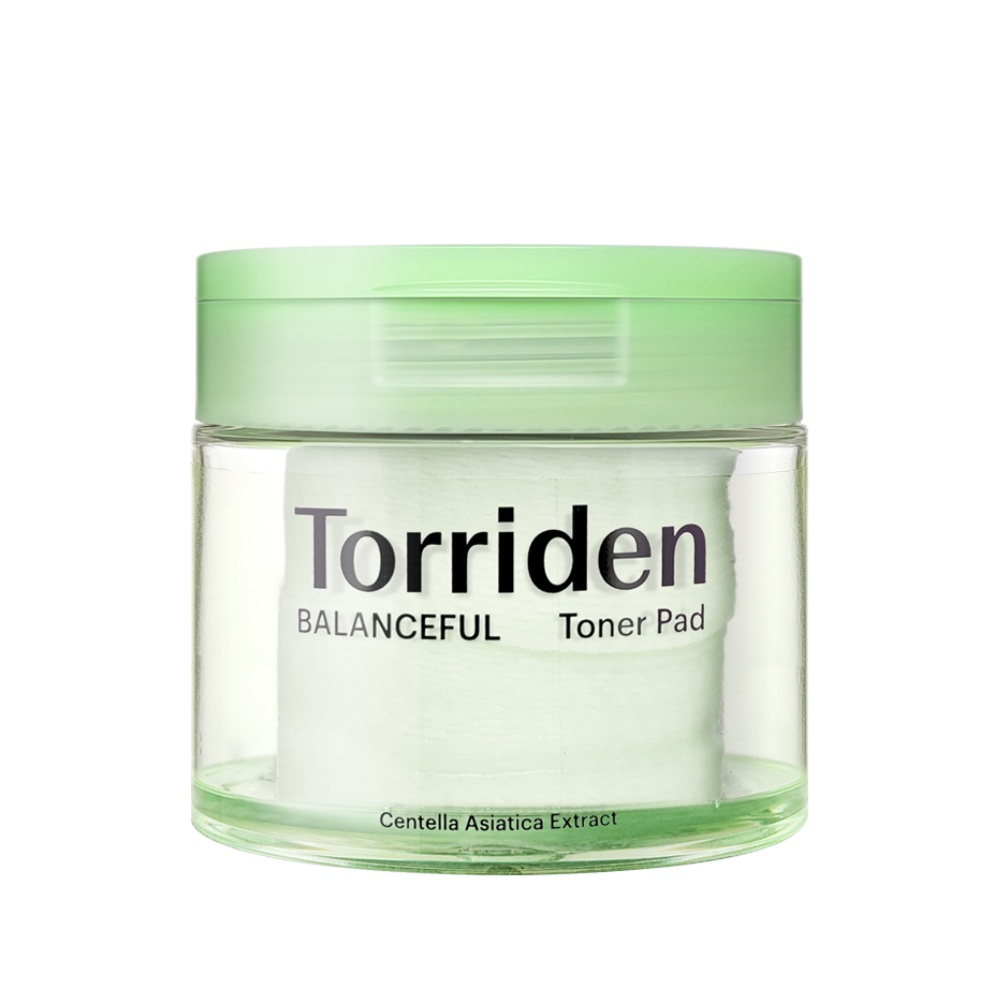 Torriden, Balanceful Cica Toner Pad, dischete tonifiante, 60 buc