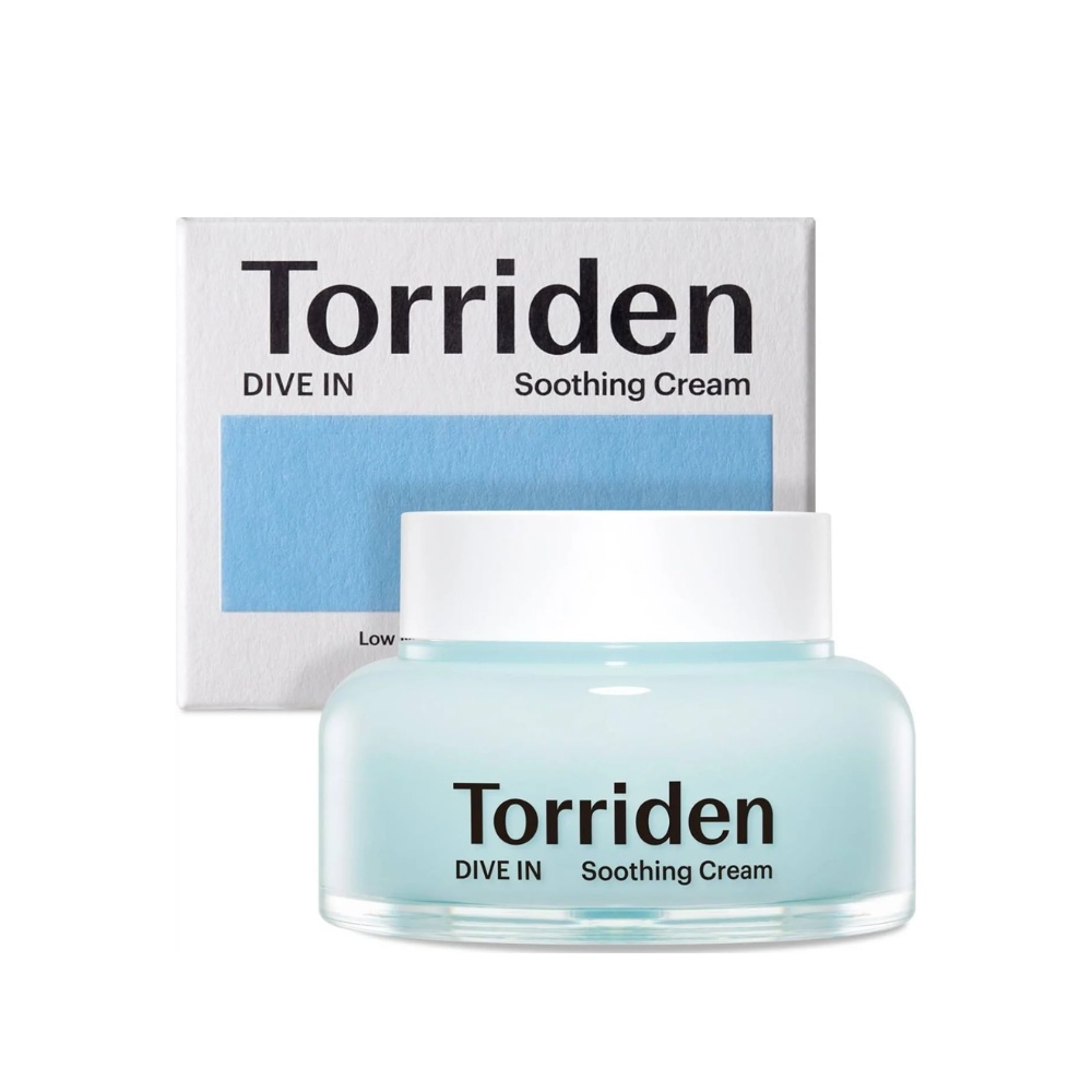 Torriden, Dive-In Low Molecule Hyaluronic Acid Soothing Cream, crema cu acid hialuronic, 100 ml