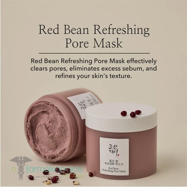 Beauty of Joseon, Red Bean Refreshing Pore Mask, mască de față pentru pori, 140 ml - 2 | YEO