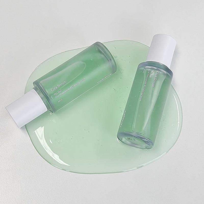 Celimax, The Real Cica Niacinamide AC Calming Serum - Soothing Face Serum with Niacinamide , ser facial calmant cu niacinamidă , 40 ml - 2 | YEO
