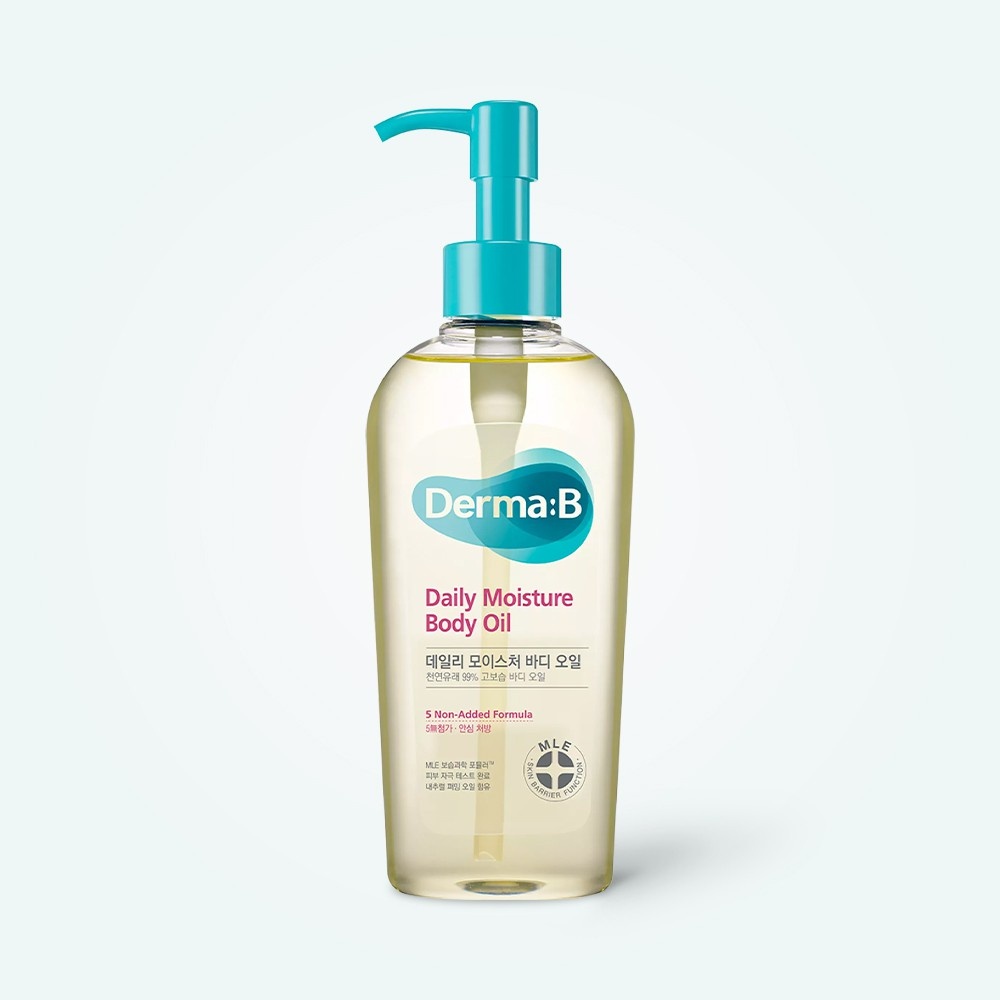DERMA-B, Daily Moisture Body Oil, ulei de corp hidratant , 200 ml