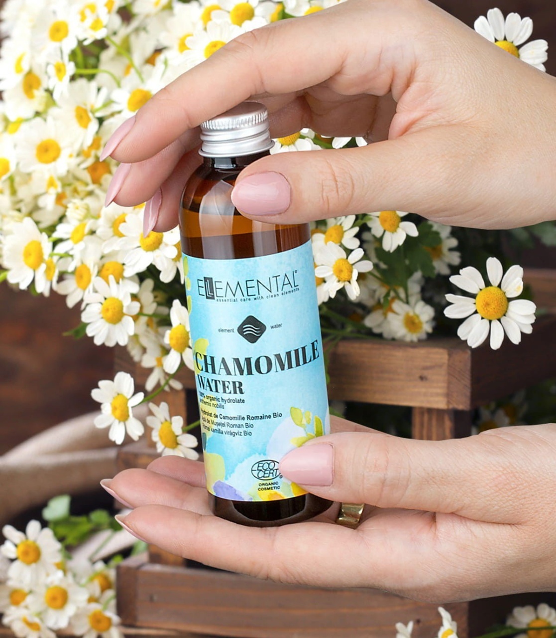 Ellemental, Apă de Mușețel roman Bio, 100 ml - 2 | YEO
