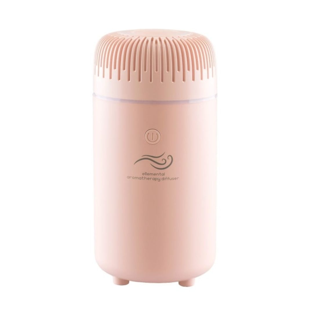Ellemental, Difuzor de aromaterapie pentru mașină, Sunshine roz, alimentare USB