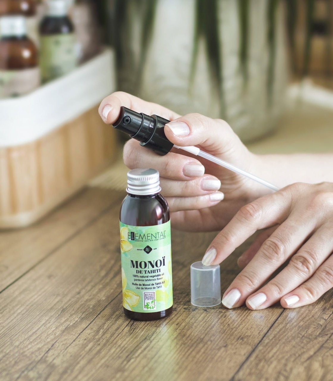 Ellemental, Ulei de Monoï de Tahiti AO, 50 ml - 2 | YEO