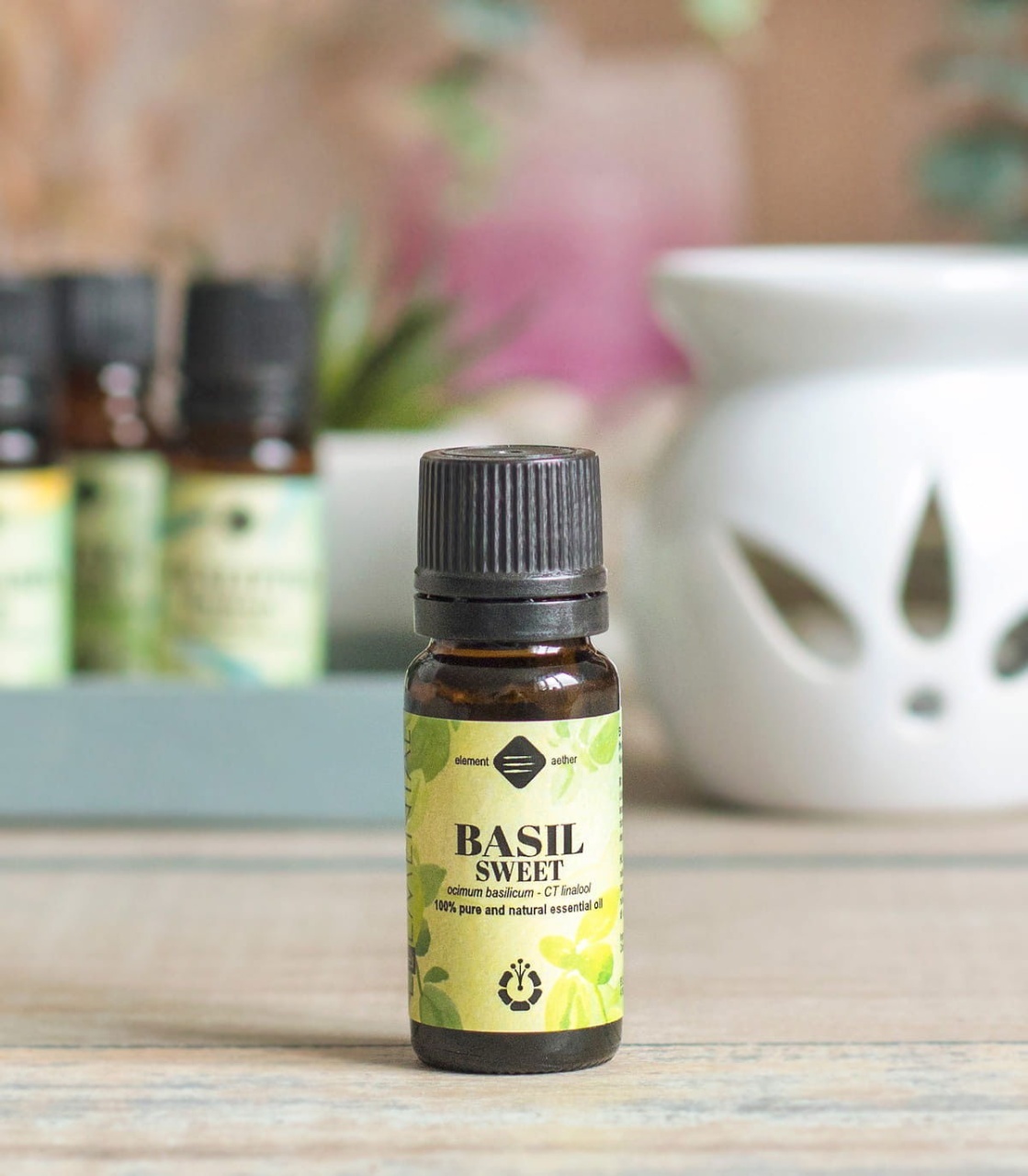 Ellemental, Ulei esențial de Busuioc dulce, 10 ml - 3 | YEO