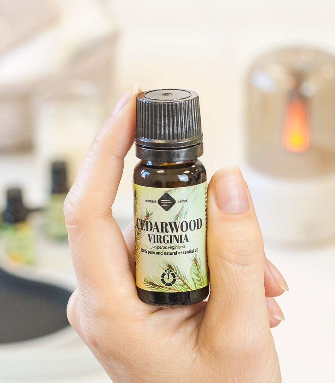 Ellemental, Ulei esențial de Cedru Virginia, 10 ml - 2 | YEO