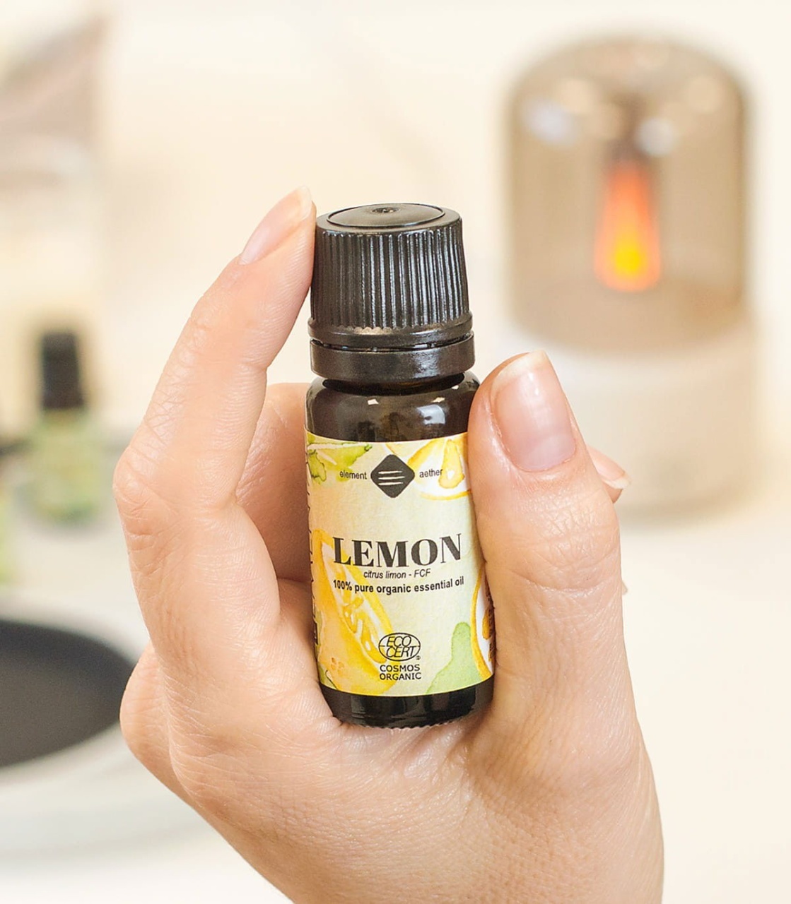 Ellemental, Ulei esențial de Lămâie FCF Bio, 10 ml - 2 | YEO