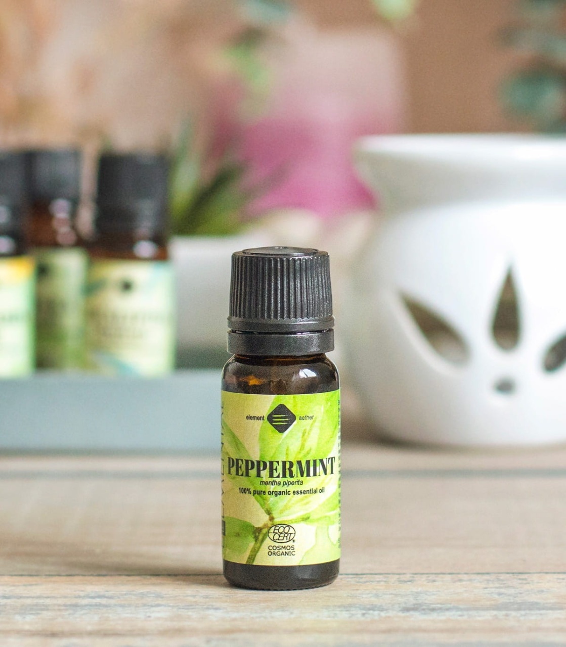 Ellemental, Ulei esențial de Mentă Bio, 10 ml - 3 | YEO