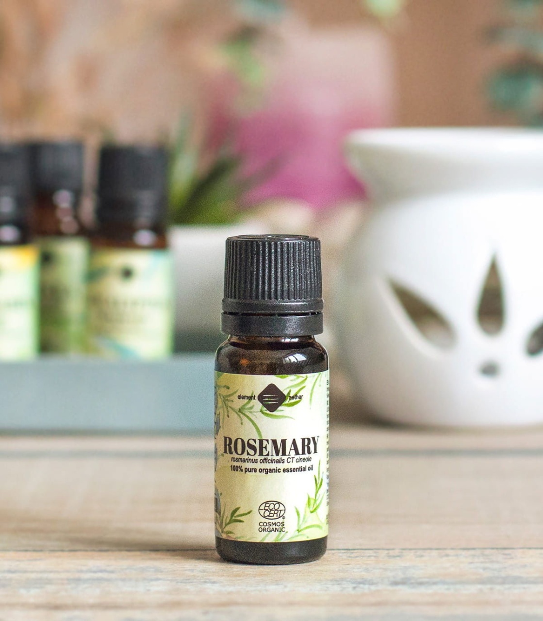 Ellemental, Ulei esențial de Rozmarin Bio, 10 ml - 3 | YEO