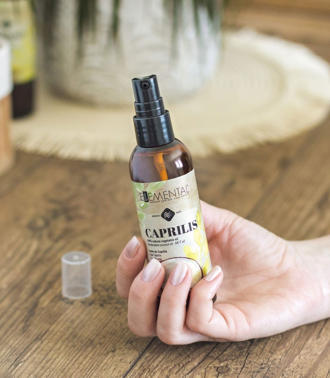 Ellemental, Ulei fracționat de cocos Caprilis, 100 ml - 3 | YEO