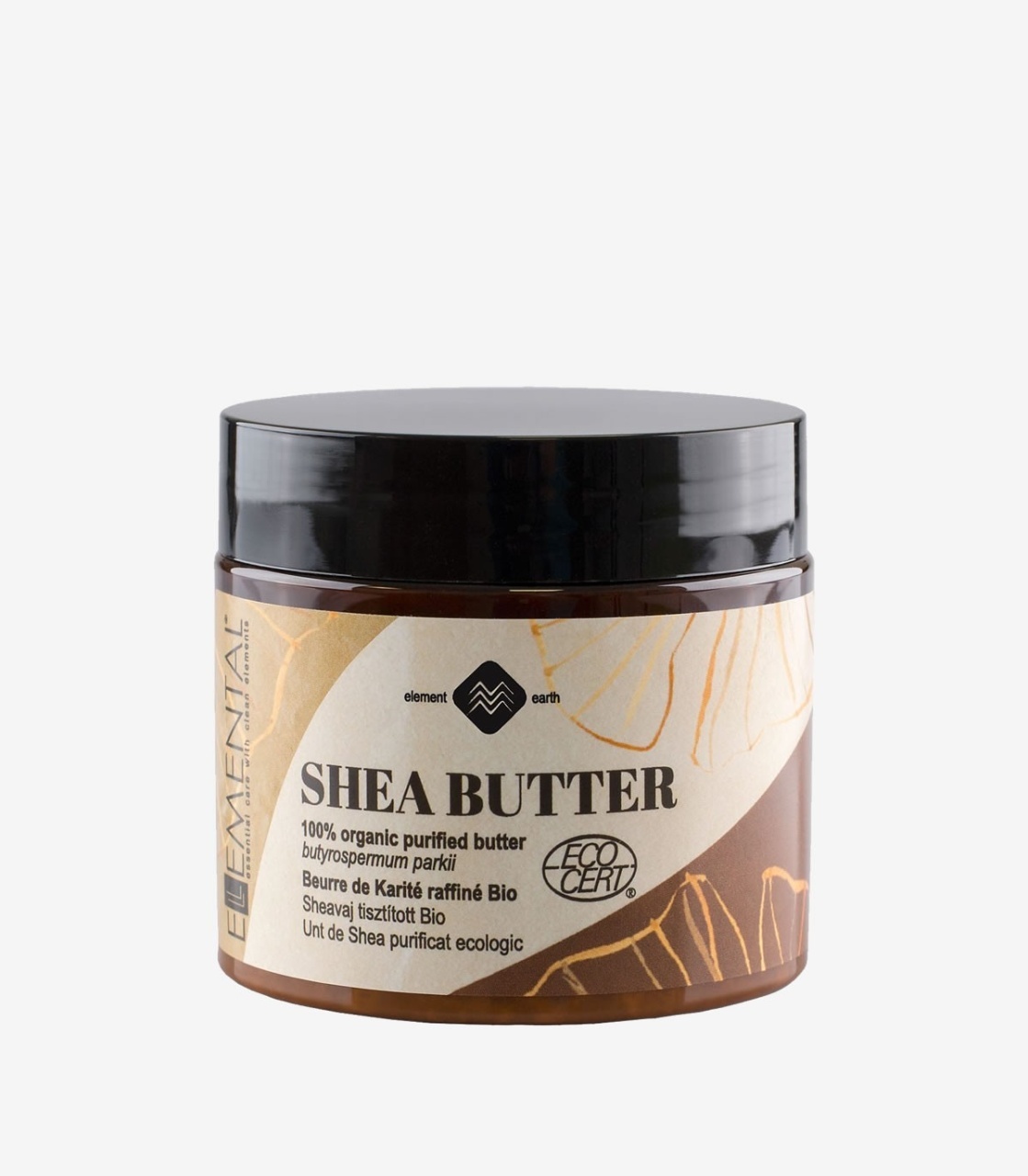 Ellemental, Unt de Shea Bio purificat, 100 ml