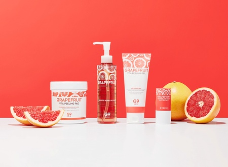 G9SKIN, Grapefruit Vita Bubble Oil Foam - Deluxe Sample , spumă de ulei cu bule, 20 ml - 1 | YEO