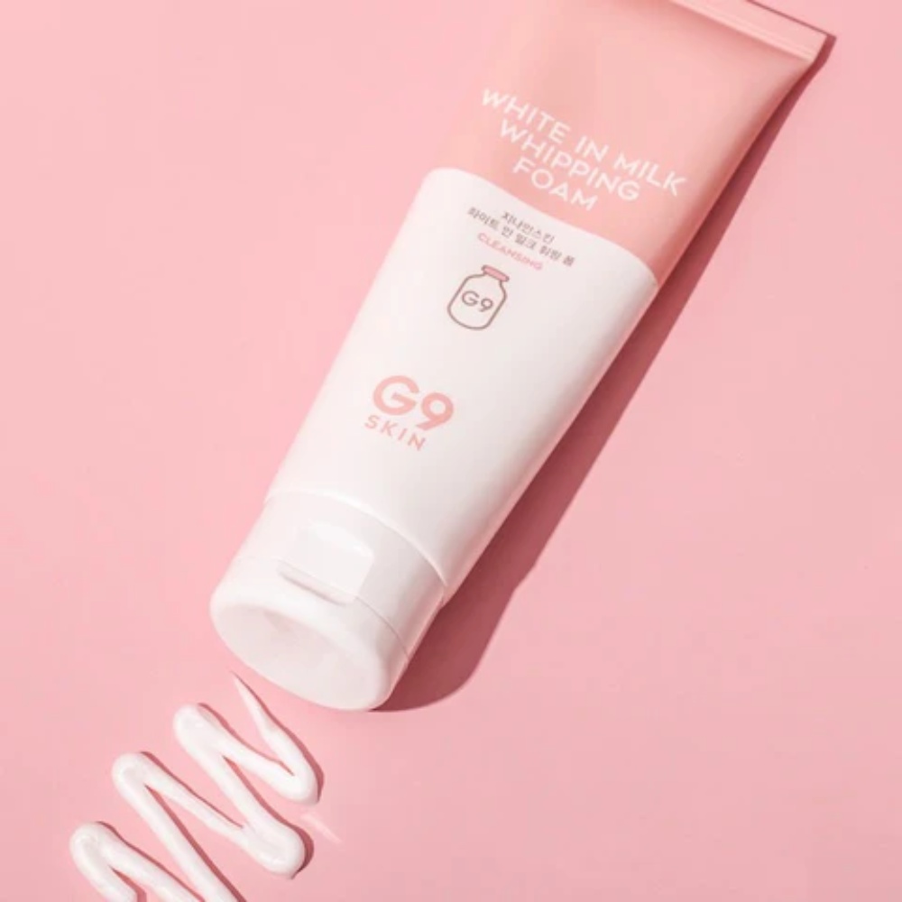 G9SKIN, White In Milk Whipping Foam, ser pentru față, 120 ml - 1 | YEO