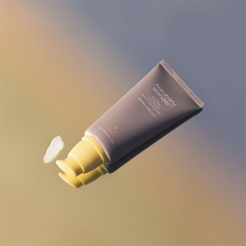 Haruharu Wonder, Black Rice Pure Mineral Relief Daily Sunscreen SPF50+ , cremă cu protecție solară, 50 ml - 2 | YEO