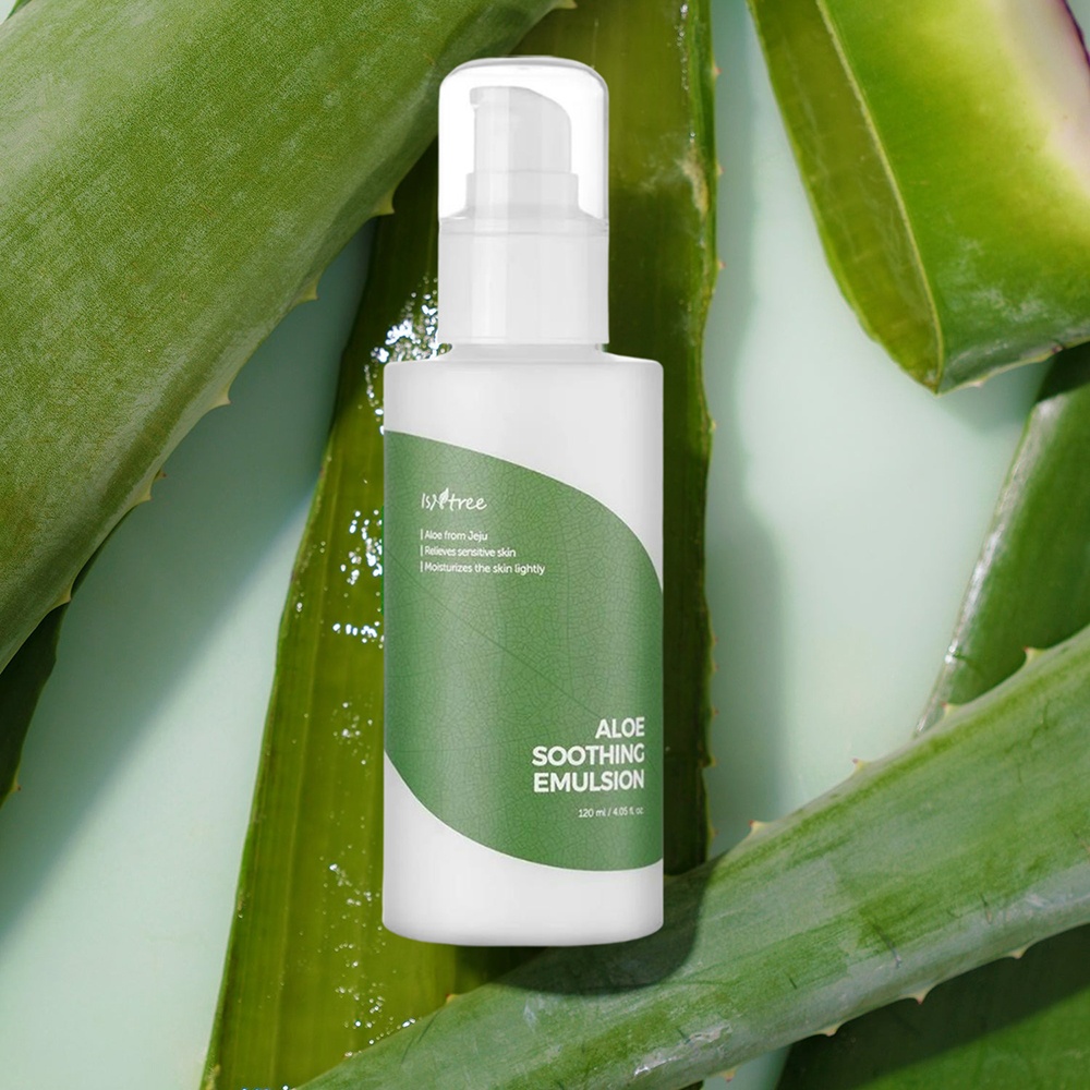 ISNTREE, Aloe Soothing Emulsion, ser calmant si racoritor cu aloe vera, 120 ml - 2 | YEO