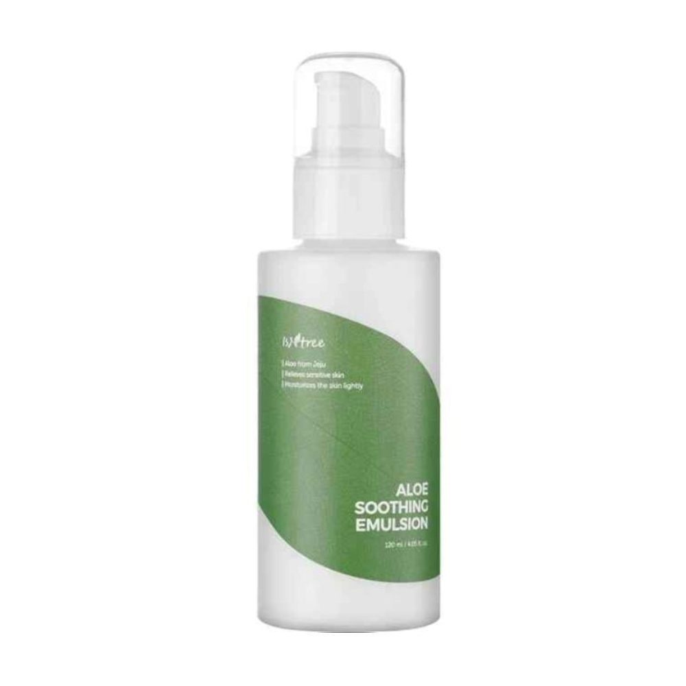 ISNTREE, Aloe Soothing Emulsion, ser calmant si racoritor cu aloe vera, 120 ml