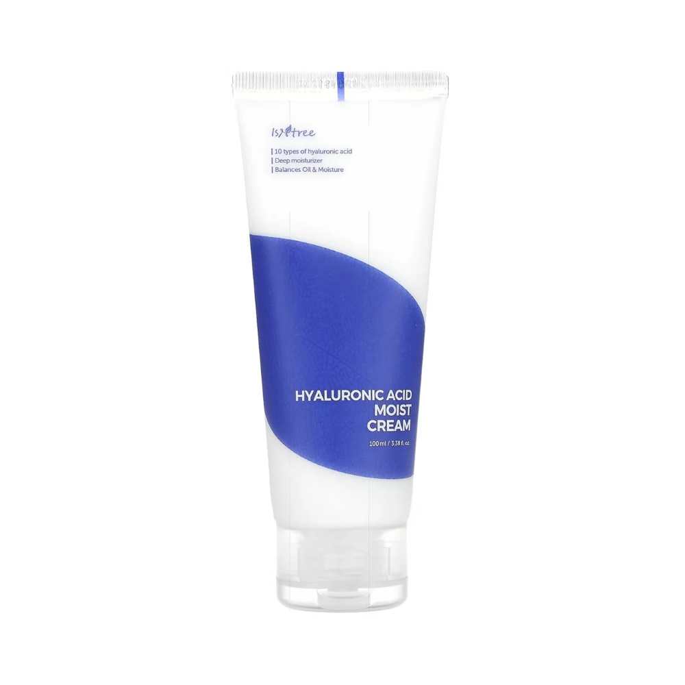 ISNTREE, Hyaluronic Acid Moist Cream, cremă de față hidratantă cu acid hialuronic, 100 ml