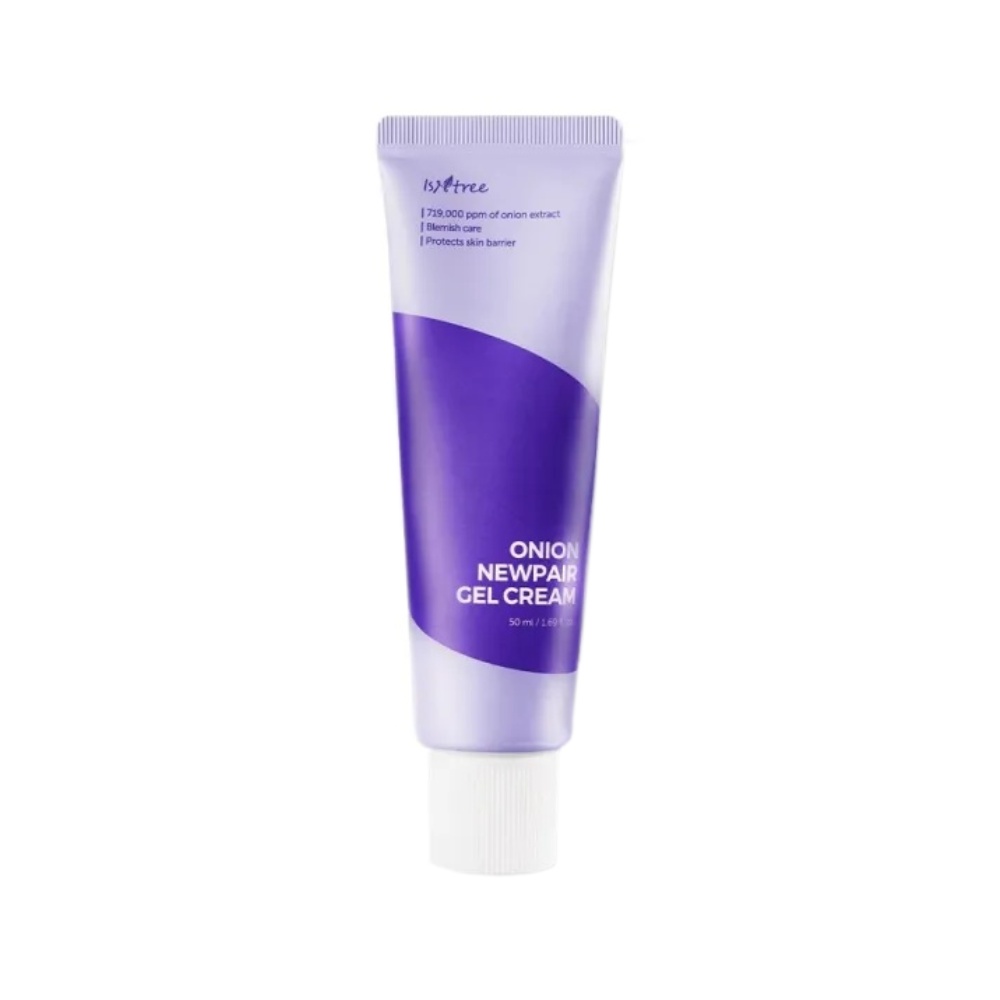ISNTREE, Onion Newpair Gel Cream, cremă calmantă de față, 50 ml