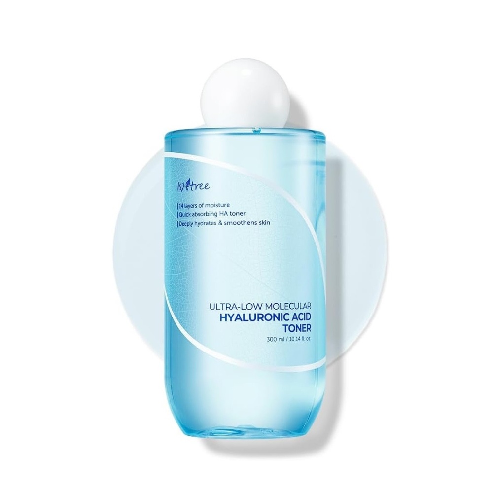 ISNTREE, Ultra-low Molecular Hyaluronic Acid Toner, toner cu acid hialuronic, 300 ml
