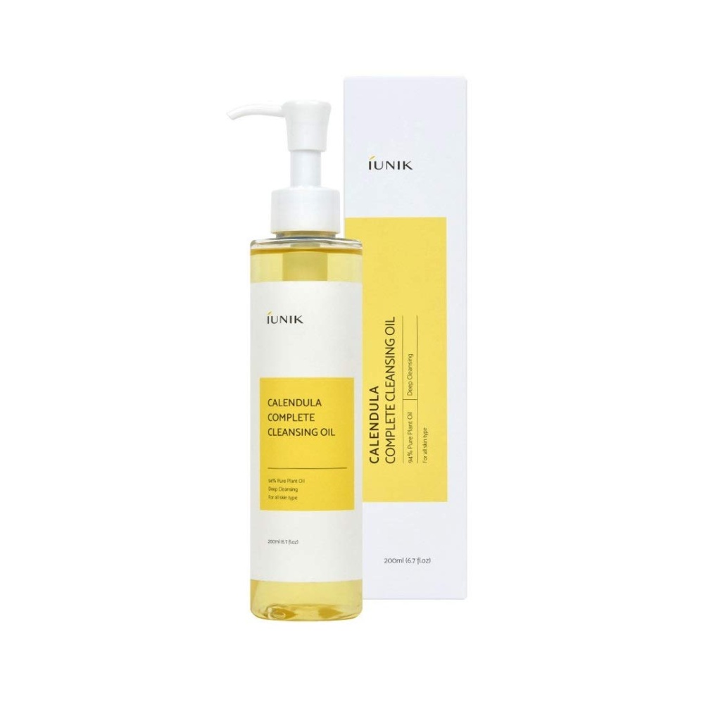 IUNIK, Calendula Complete Cleansing Oil, ulei de curățare, 200 ml