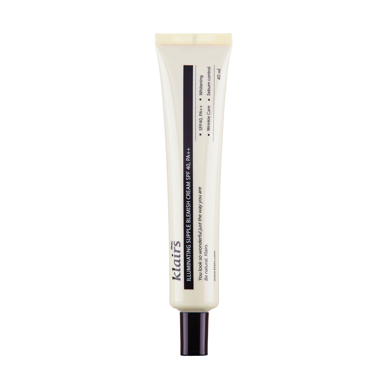Klairs, Illuminating Supple Blemish, cremă iluminatoare pentru pete cu SPF40, 40 ml