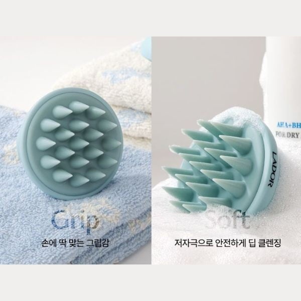 LA´DOR, Scalp Massager Shampoo Brush, perie pentru masajul scalpului, 1 pc - 2 | YEO
